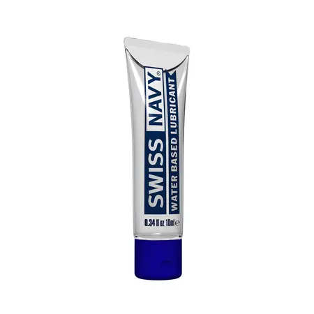 Swiss Navy Premium vodeni lubrikant 10ml - Putna tuba sa zaštitom od curenja