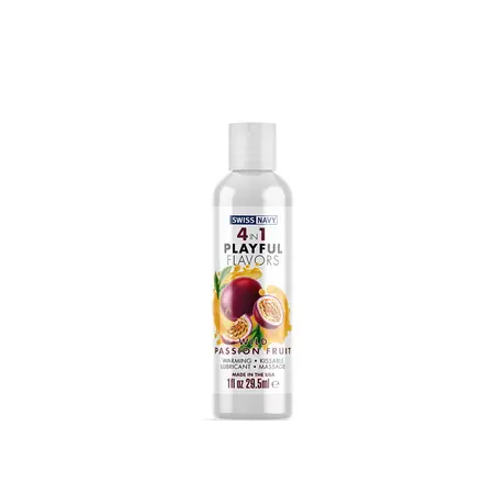 Swiss Navy 4-in-1 Lubricant Wild Passion Fruit 30ml Paraben-Free