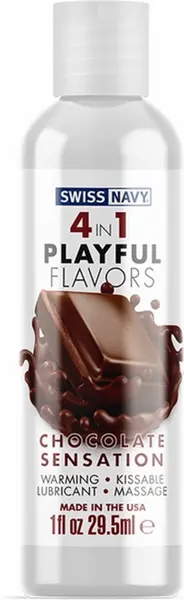 Swiss Navy Flavored Lubricant Chocolate Sensation 30ml Paraben-Free