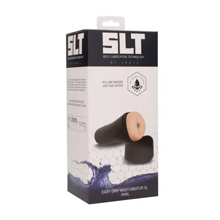 S.L.T. Easy Grip XL Analni Model Sistem Samopodmazivanja, Transparentno Crna