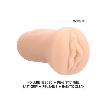 Shots S.L.T. Onacup Self-Lubrication Intimate Machine, Natural Look