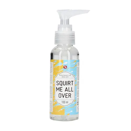 S-Line Squirt Me All Over Lubrikant na Vodenoj Bazi 100ml - Neutralna Formula