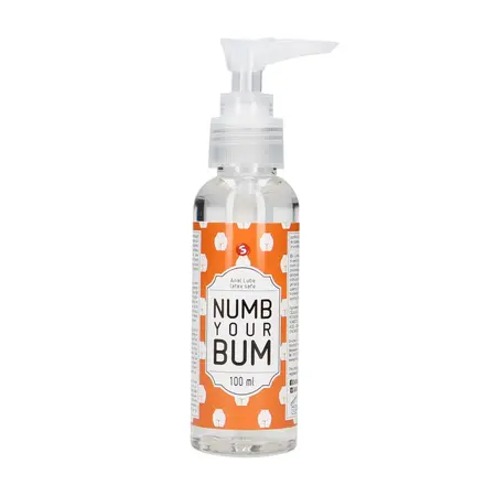 S-Line Numb Your Bum Intimate Anal Lubricant 100ml Gentle Formula