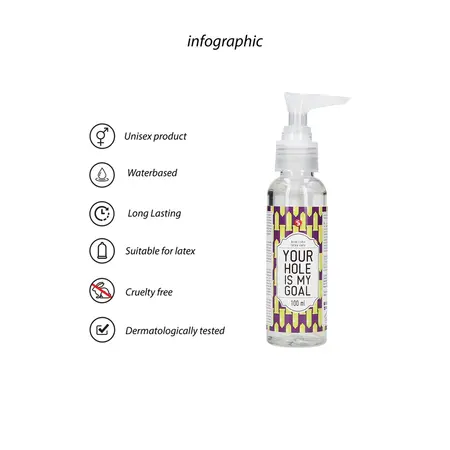 S-Line Your Hole Is My Goal Analni Lubrikant 100ml - Formula sa Dugotrajnim Gelom