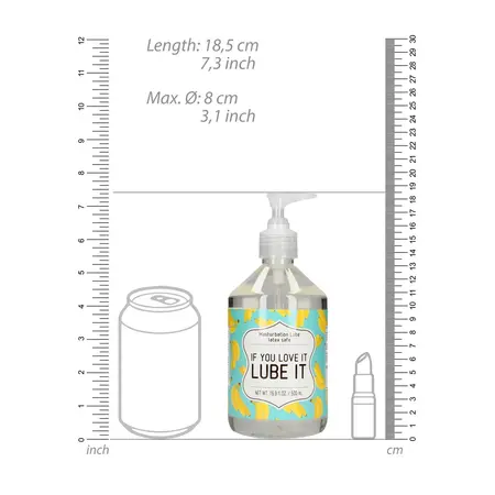 S-Line Lubrikant na Vodenoj Bazi 500ml - Dermatološki Testirana Formula