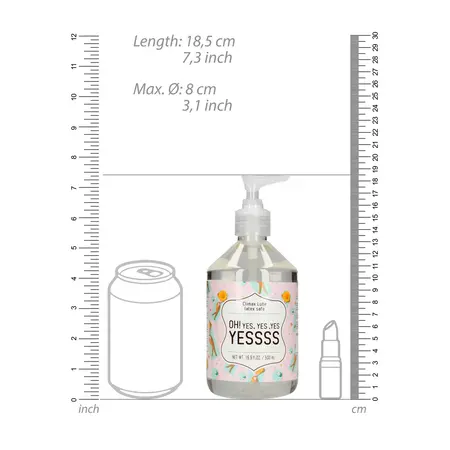Climax Waterbased Lubricant 500ml - Long-Lasting, Dermatologically Tested