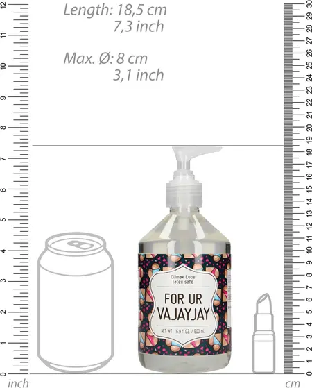 S-Line Lubrikant na Vodenoj Bazi 500 ml - Neutralna Formula, Dermatološki Testiran