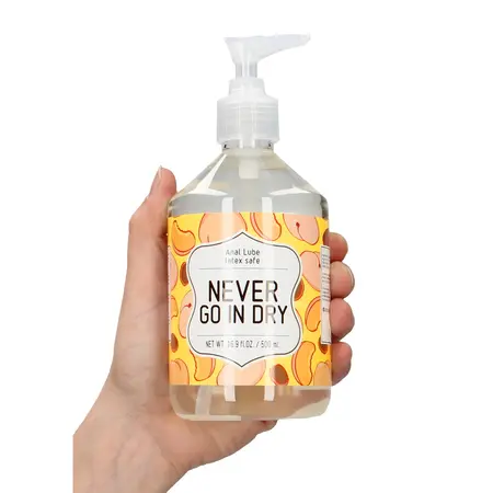 Never Go In Dry Analni Lubrikant na Vodenoj Bazi 500 ml - Blaga Formula