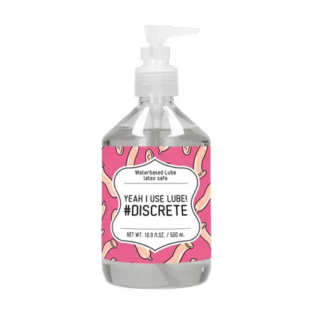S-Line Discrete Water-Based Lubricant 500 ml - Long-Lasting Formula