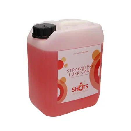 Cobeco Lubricant Strawberry 5L - Water-Based Gel with Strawberry Aroma