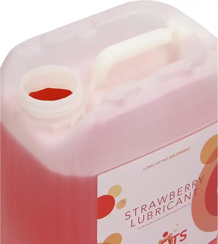 Cobeco Lubricant Strawberry 5L - Water-Based Gel with Strawberry Aroma