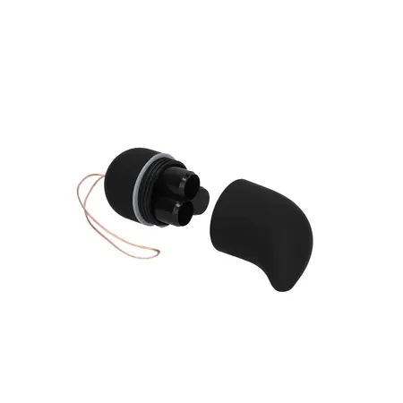 Shots Wireless Vibrating Intimate Egg Medium Remote 10 Modes Black