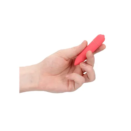 Shots Mini Power Bullet Intimate Massager 10 Modes Waterproof Pink