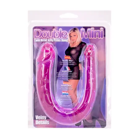 ToyJoy Dvoglavi Fleksibilni Dvostrani Intimni Jelly Model Roze 40 cm