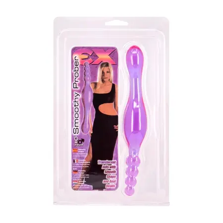 You2Toys Jelly Perle i Čep Dvostrani Intimni Trener Prozirni