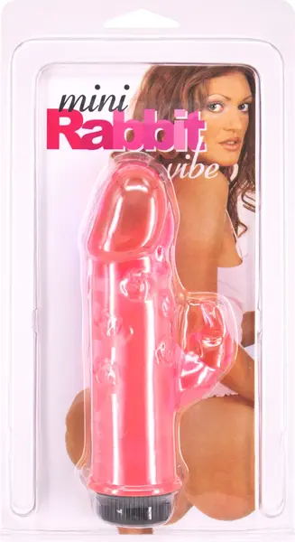 ToyJoy Mini Rabbit Vibrator Kompaktni Višenamenski Roze 14 cm