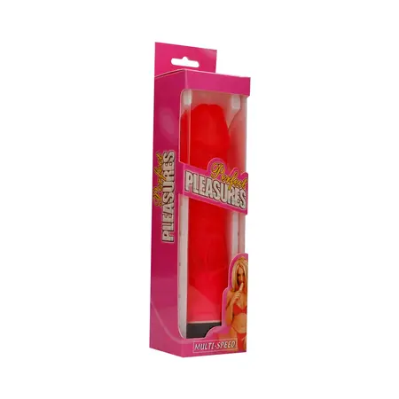 Perfect Pleasure Multispeed System 9 x 22 cm, Textured Surface, Pink