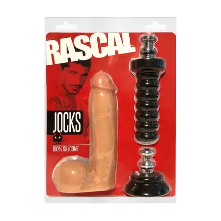 Rascal Jocks Johnny Silikonski Model 20 cm sa Usisnom i Ručkom Bazom