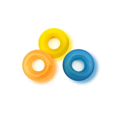 Rascal Toys D-Ring Set Glow in the Dark TPE Intimate Rings 3-Pack