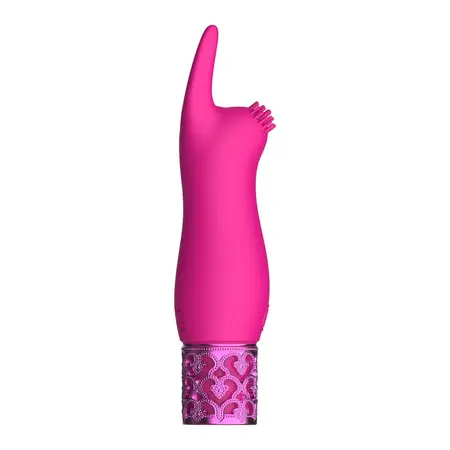 Elegance F-1 Dual Action Rechargeable Intimate Wellness Device, Pink