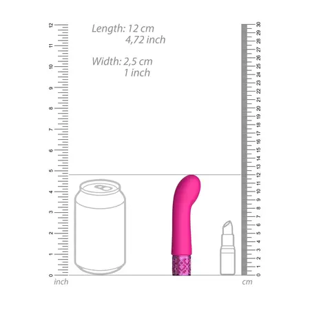 Bijou Punjivi G-Spot Model - Zakrivljeni Silikon, Magnetno Punjenje