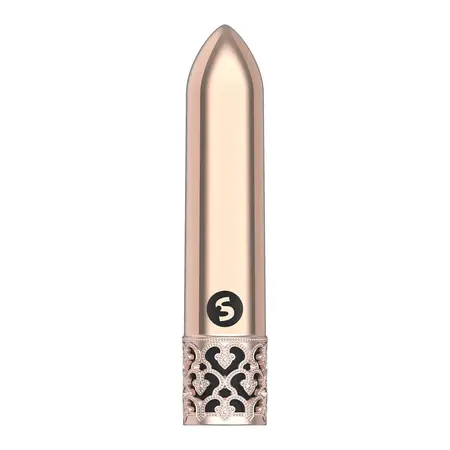 Glitz F-1 Mini Rechargeable Intimate Device Metallic Finish Compact Design