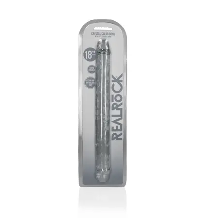 RealRock Crystal Clear Dupli Model 45cm Providni Intimni Sistem