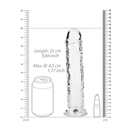 REALROCK Crystal Clear Intimni Uređaj 9.8