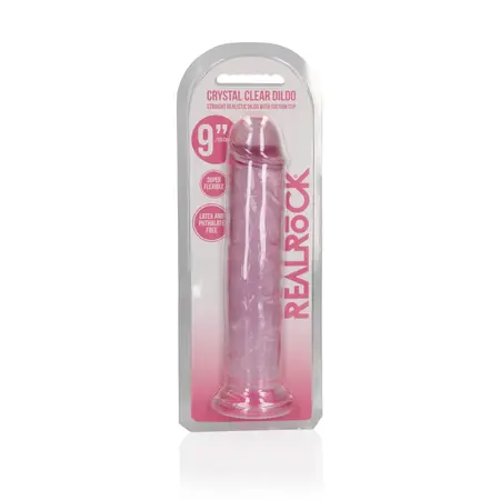 REALROCK Crystal Clear Model 023 Transparentna Intimna Mašina 25cm
