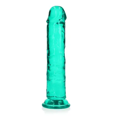 REALROCK Crystal Clear 8-inčni Intimni Model sa Usisnom Čašicom Transparentan