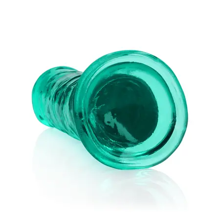 REALROCK Crystal Clear 8-inčni Intimni Model sa Usisnom Čašicom Transparentan