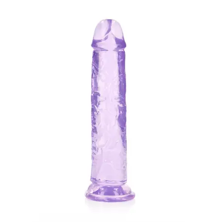 RealRock Crystal Clear Intimni Model 8.7'' sa Usisnom Čašicom Transparentan