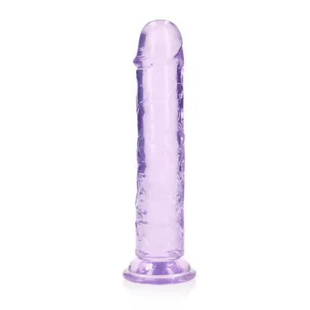 RealRock Crystal Clear Intimni Model 8.7'' sa Usisnom Čašicom Transparentan