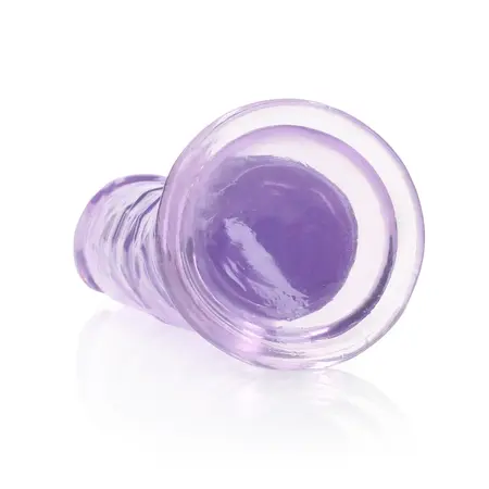 RealRock Crystal Clear Intimni Model 8.7'' sa Usisnom Čašicom Transparentan
