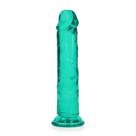 REALROCK Crystal Clear Model 7 Inča - Transparentni Intimni Uređaj sa Usisnom Bazom