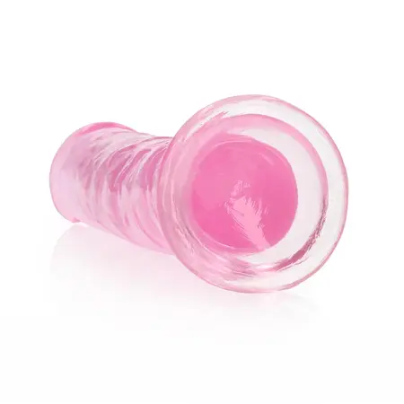 RealRock Crystal Clear 7.9'' Suction Cup Intimate System Transparent