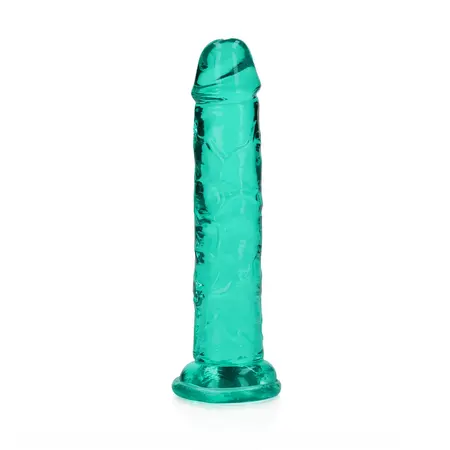 REALROCK Crystal Clear Model 6.1'' Intimate Device with Suction Base