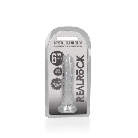 REALROCK Crystal Clear Model 6'' Intimni Sistem sa Usisnom Bazom