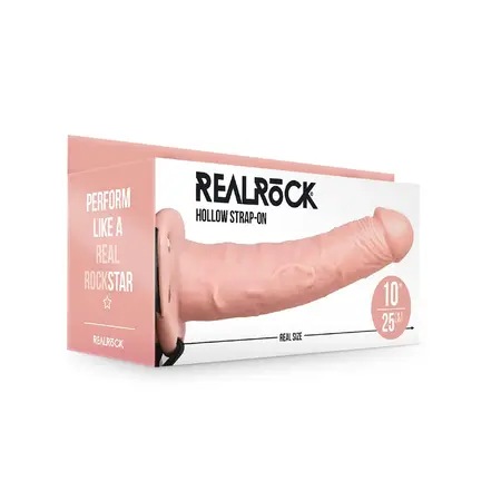 RealRock Hollow Intimate System Adjustable 24.5 cm Beige