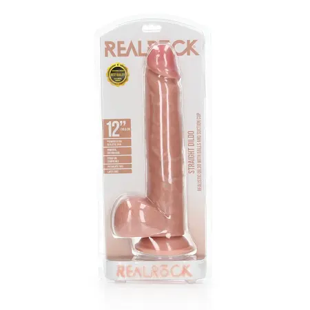 RealRock Model 12 Intimni Sistem sa Vakuum Bazom 30.5 cm Bež