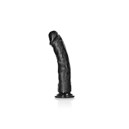 RealRock Zakrivljeni intimni model sa usisnom čašicom 25.5cm Bež