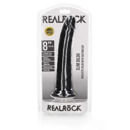 RealRock Slim 20.5 cm Anatomski Model sa Usisnom Čašom Bež