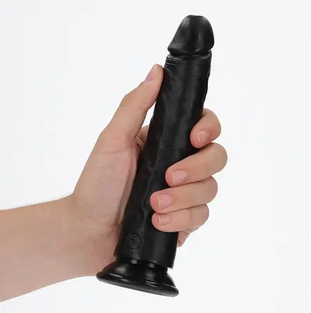 RealRock Slim Model 18 cm Intimni Uređaj sa Usisnom Bazom - Bež