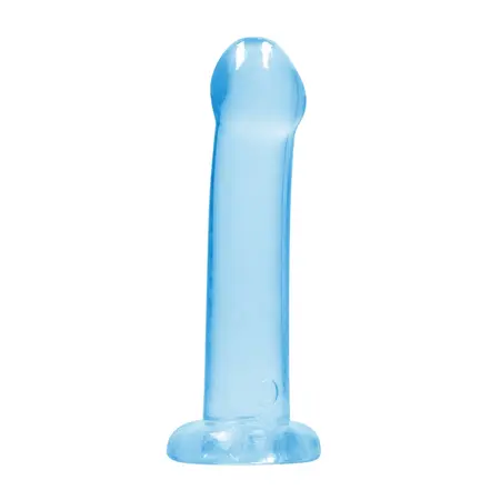 RealRock Crystal Clear 17 cm Model sa Usisnom Čašom - Transparentni Dizajn