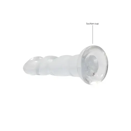 RealRock Crystal Clear Intimni Model 17 cm sa Bazom sa Usisnom Čašom