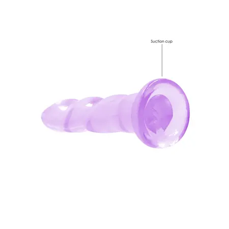 REALROCK Crystal Clear Intimni Uređaj 17 cm sa Usisnom Čašom Transparentan