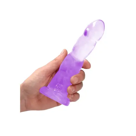 REALROCK Crystal Clear Intimni Uređaj 17 cm sa Usisnom Čašom Transparentan