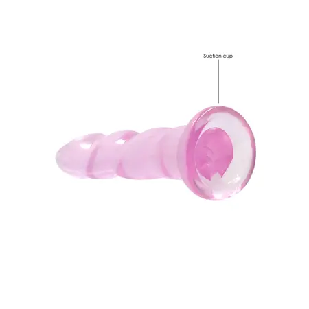 REALROCK Crystal Clear Series Intimni Uređaj 17 cm sa Usisnom Bazom