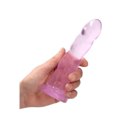 REALROCK Crystal Clear Series Intimni Uređaj 17 cm sa Usisnom Bazom
