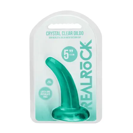 REALROCK Crystal Clear Model 11.5 cm sa Usisnom Čašom Transparentni